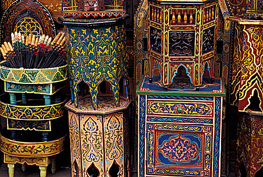 非洲,摩洛哥,玛拉喀什,设计,盒子,露天市场