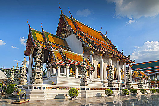 佛教寺庙,寺院,曼谷,泰国