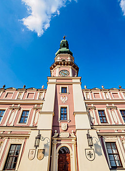 市政厅,老城,卢布林,波兰,欧洲