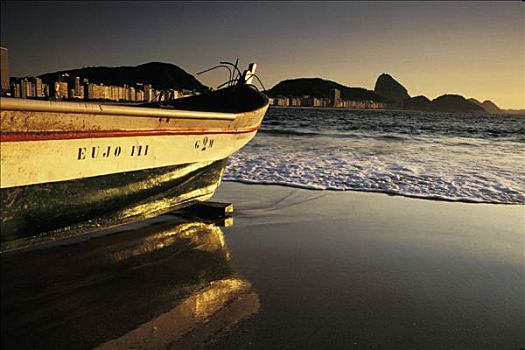 里约热内卢,海滩,科巴卡巴纳,喜爱