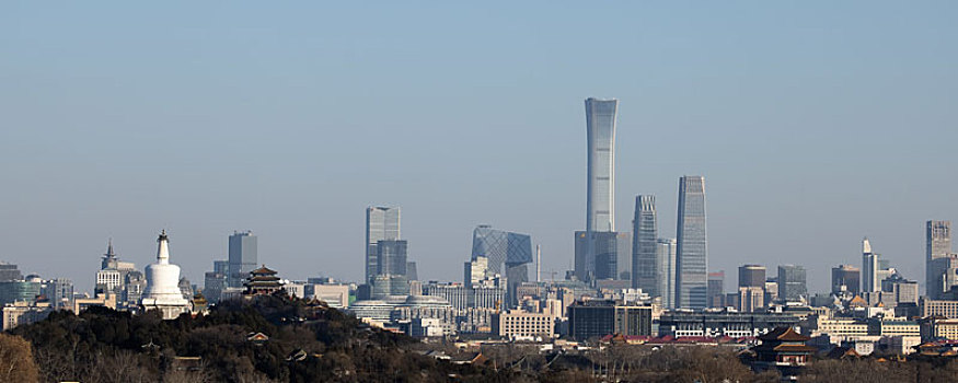 远望北京城中心