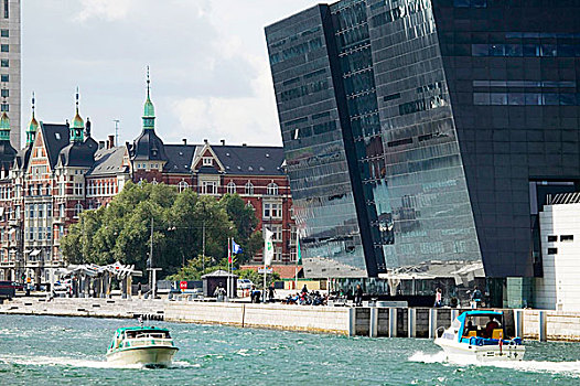 风景,皇家,图书馆,哥本哈根,丹麦