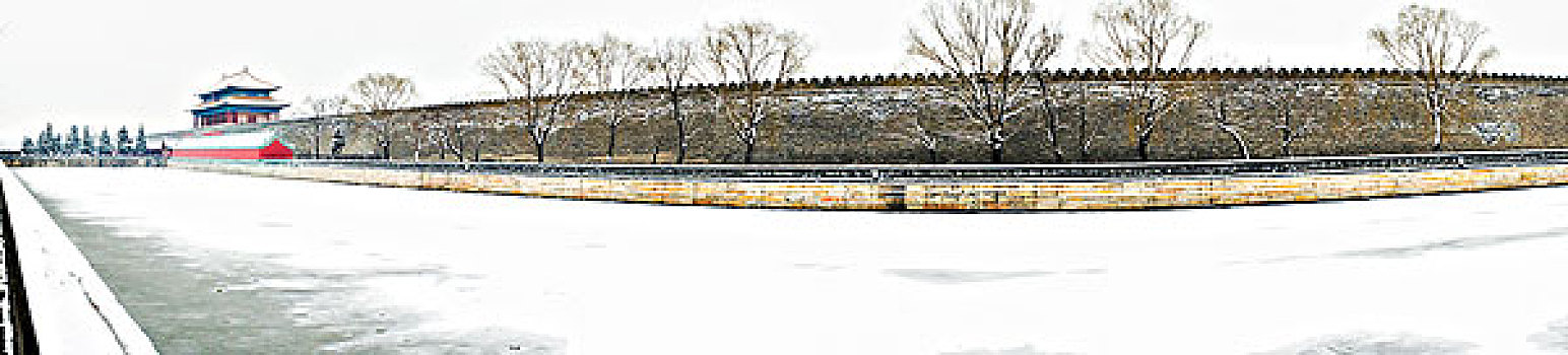 北京故宫冬天风景