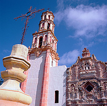 墨西哥,克雷塔罗,漂亮,18世纪,世界遗产