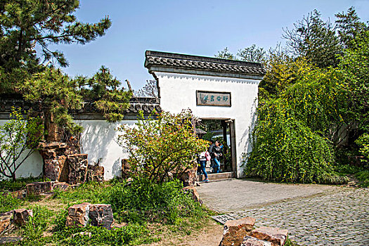 杨州瘦西湖静香书屋园林建筑