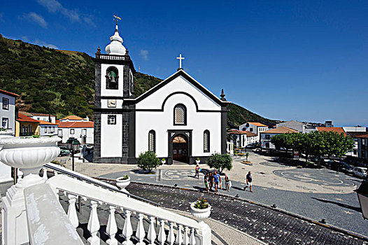 教堂,缘膜,乔治,岛屿,亚速尔群岛,葡萄牙