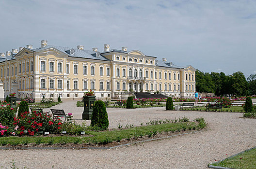 宫殿,公园,拉脱维亚,波罗的海国家,欧洲