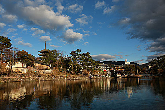 倒影东大寺