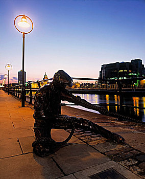 雕塑,都柏林,爱尔兰