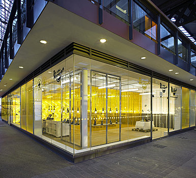貂,商店,设计,伦敦,英国,2009年,外景,店面,展示,室内,光亮