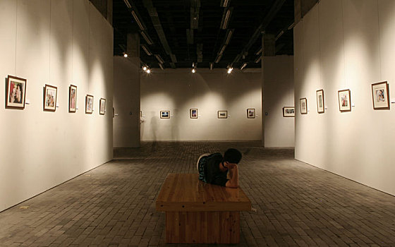 展览,展厅,展示,作品,书画,空间,灯光
