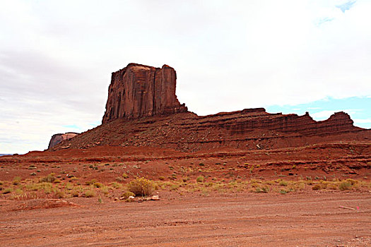 纪念碑山谷,吉普车,公路,那瓦荷部落公园,那瓦荷印地安保留区,亚利桑那州,犹他州,那瓦荷族公园,北美洲,美国,风景,地标,著名景点,全景