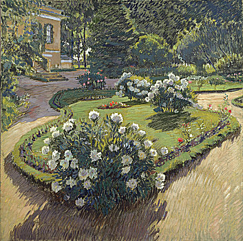 花园,艺术家