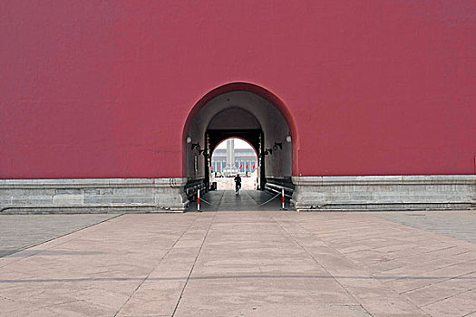故宫博物院的入口