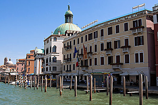 大运河,威尼斯,世界遗产,威尼托,意大利,欧洲