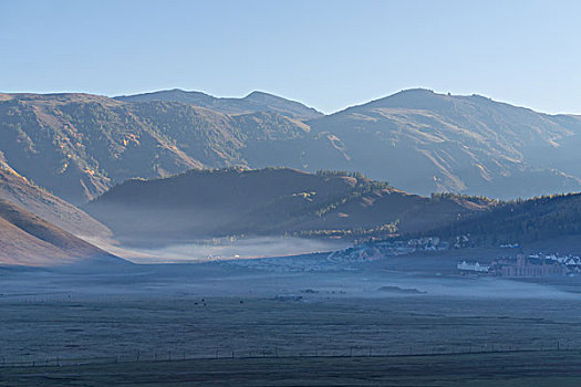 新疆喀纳斯美景