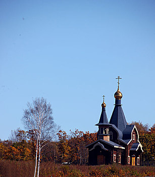 绥芬河口岸俄式教堂