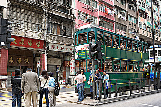 街景,西部,香港