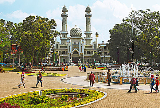 清真寺,玛琅,印度尼西亚,爪哇,亚洲