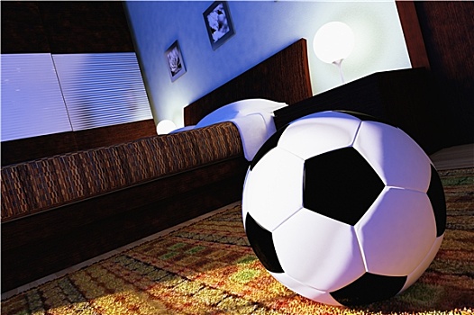 足球,卧室