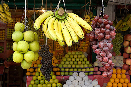 水果店,孟加拉,十月,2007年