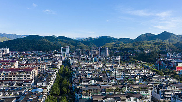 浙江云和城市风光