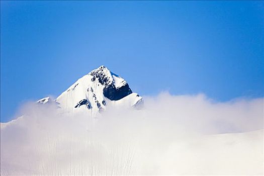 山顶,峡湾,斯匹次卑尔根岛,挪威