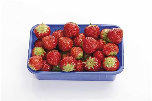 草莓,塑料盒