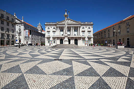 市政厅,广场,贝罗乌迪诺,里斯本,葡萄牙,欧洲