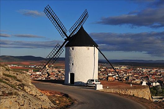 风车,康斯艾格拉,区域,西班牙