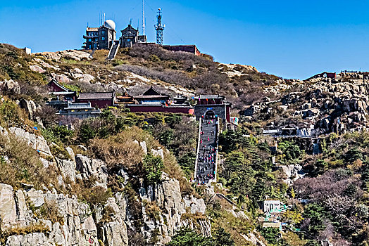 山东省泰安市泰山自然景观