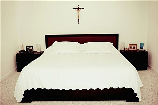 耶稣十字架,墙壁,卧室