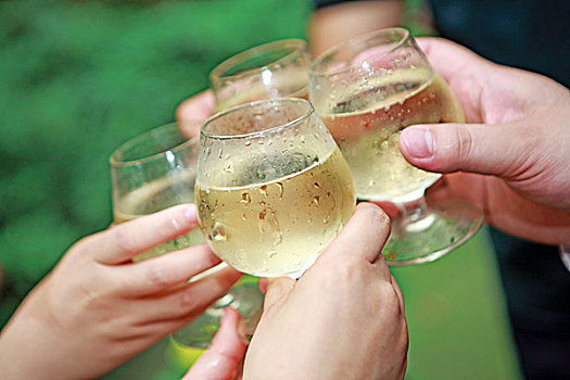 人,飲料,香檳,慶賀,婚禮
