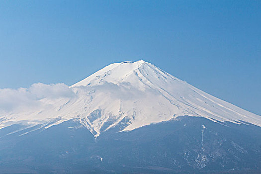 风景,富士山,清晰,蓝天