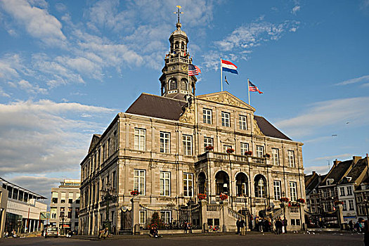 市政厅,马斯特里赫特,林堡,荷兰,欧洲