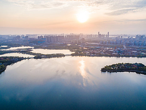 江西南昌象湖湿地公园风景