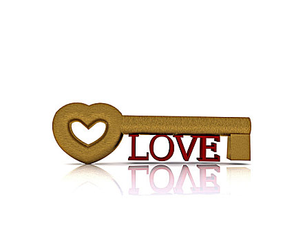 钥匙,爱情