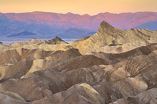 岩石构造,扎布里斯基角,死谷,死亡谷国家公园,加利福尼亚,美国