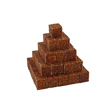 金字塔,方糖