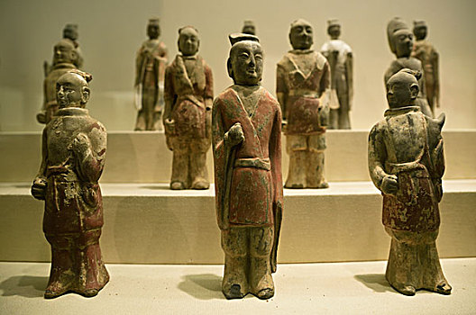 河北省博物院陶俑