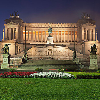 纪念建筑,威尼斯广场,罗马,拉齐奥,意大利