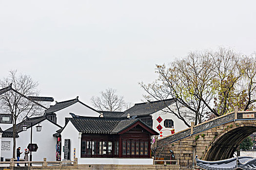 苏州枫桥风景区寒山寺