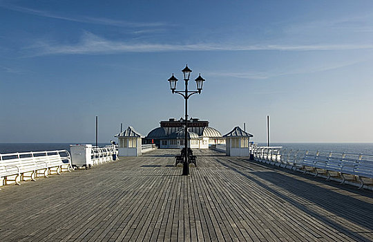 英格兰,诺福克,风景,码头,一个,20世纪,建筑,海岸线