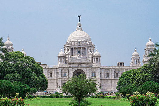 印度,加尔各答,维多利亚,女皇,纪念馆