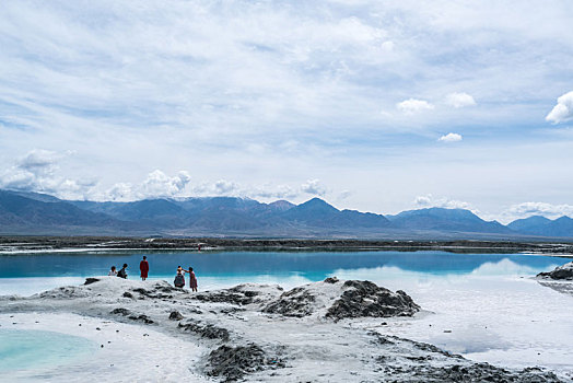 中国青海大柴旦翡翠湖