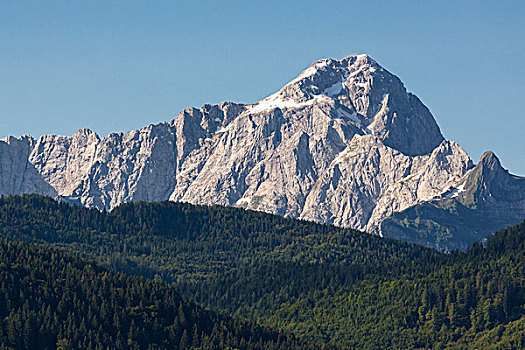 顶峰,朱利安阿尔卑斯,斯洛文尼亚,欧洲