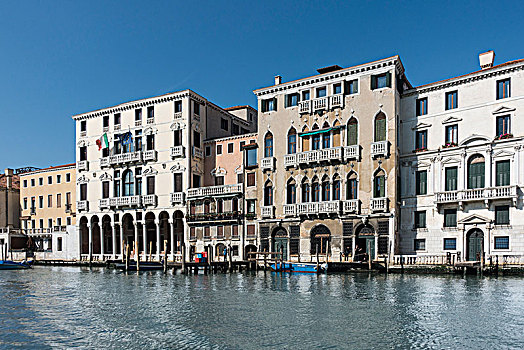 左边,邸宅,中心,右边,大运河,地区,威尼斯,威尼托,意大利,欧洲