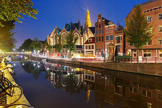 夜晚,阿姆斯特丹,地区