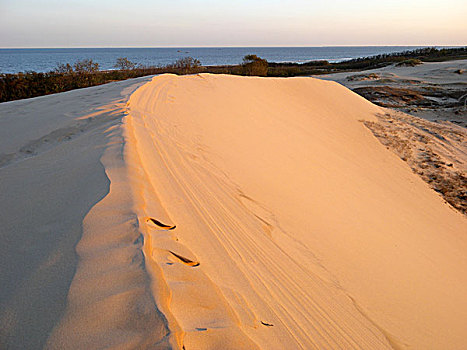 秦皇岛,翡翠岛,沙漠,大海,自然,风景,航拍,奇特,地质,沙丘,海滩,黄金海岸