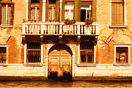 特写,建筑,威尼斯,意大利